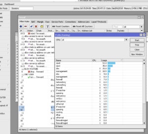 high cpu usage because l7 filter