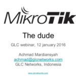 Jan 2017, GLC webinar: The Dude