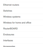 Routerboard selection guide: ethernet router