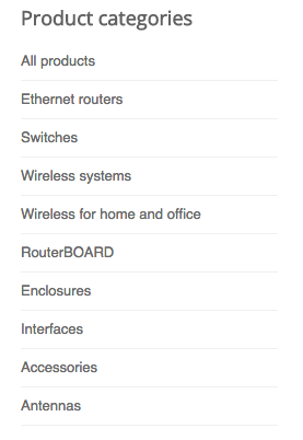 Routerboard selection guide: ethernet router